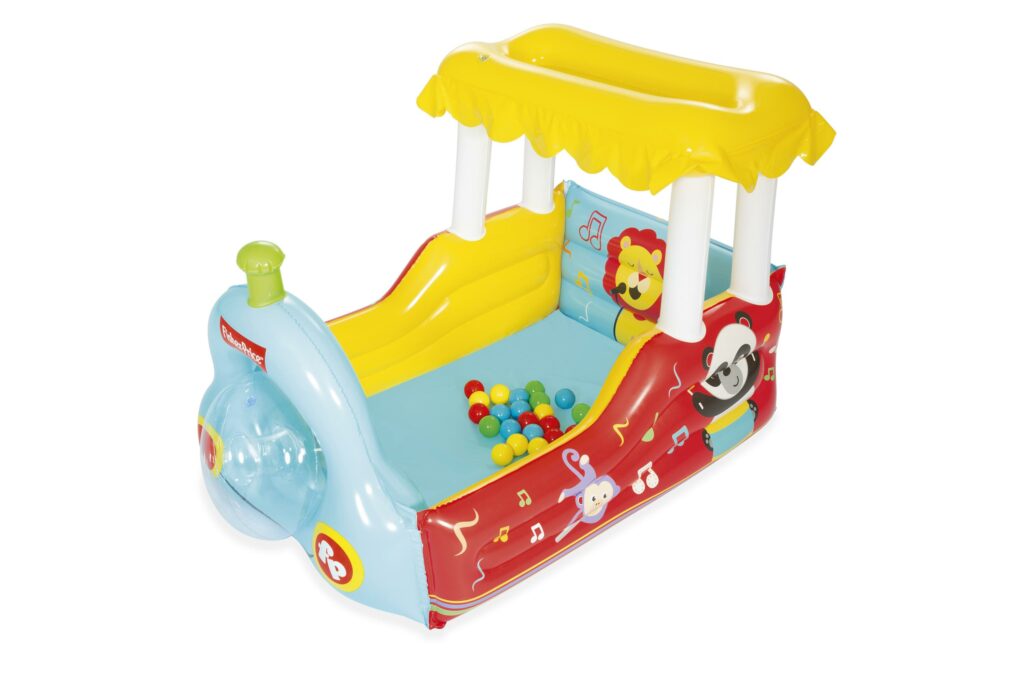 train ball pit fisher price